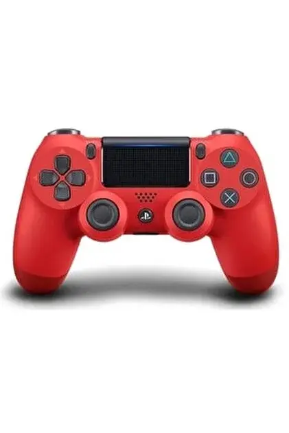 Kırmızı Ps4 Uyumlu Kablosuz Joystick Kol Ps4