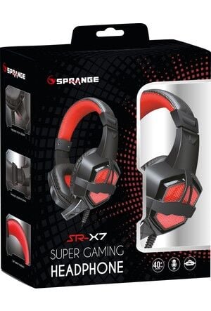 SPRANGE Sr-x7 Oyuncu Kulaklık Gamer Pc Kulaklık