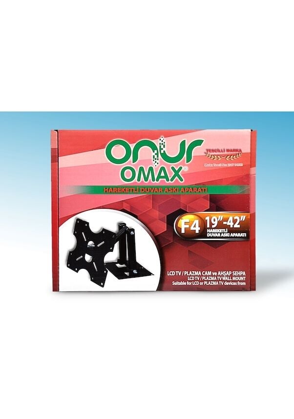 ONUR F4 19'' 49'' Hareketli Lcd Led Tv Duvar Askı Aparatı
